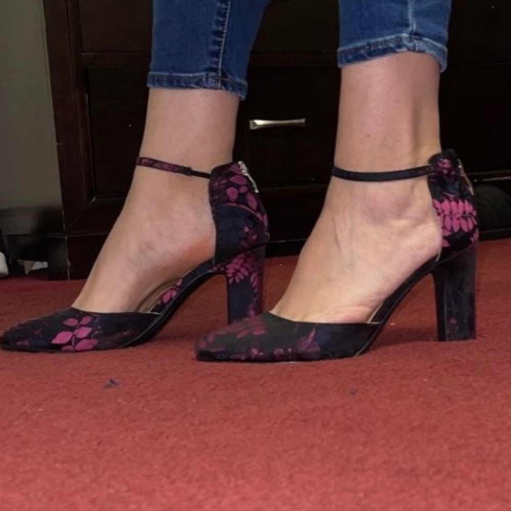 Floral heels